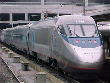 Amtrak "Acela" high speed train